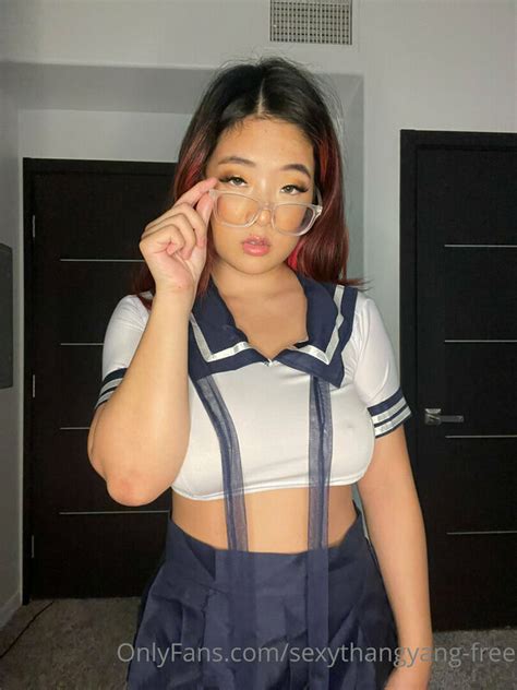 @sexythangyang onlyfans leak|Kimberly Yang aka sexythangyang OnlyFans leaked on Hotleak